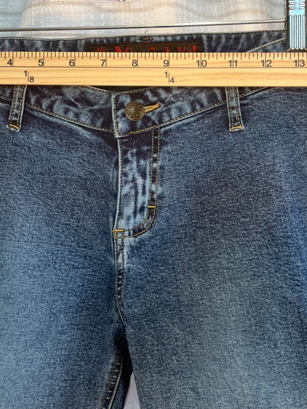 RARE Vintage Y2K Mudd Yo! Side Lace-Up Jeans size 9 - Picture 6 of 14